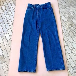 Levi’s Ribcage Straight Ankle Jeans size 27